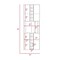 Tuhome Obregon Corner Bar Cabinet, Ten Built-in Wine Rack, Single Door, Aged Oak/Taupe BMT7767 - alternate 3